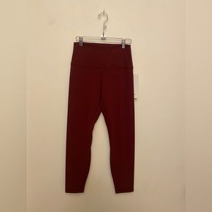 LULULEMON “ALIGN” HR PANT 25” size 8